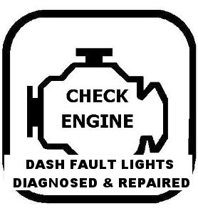 check engine dash warning light sysbol