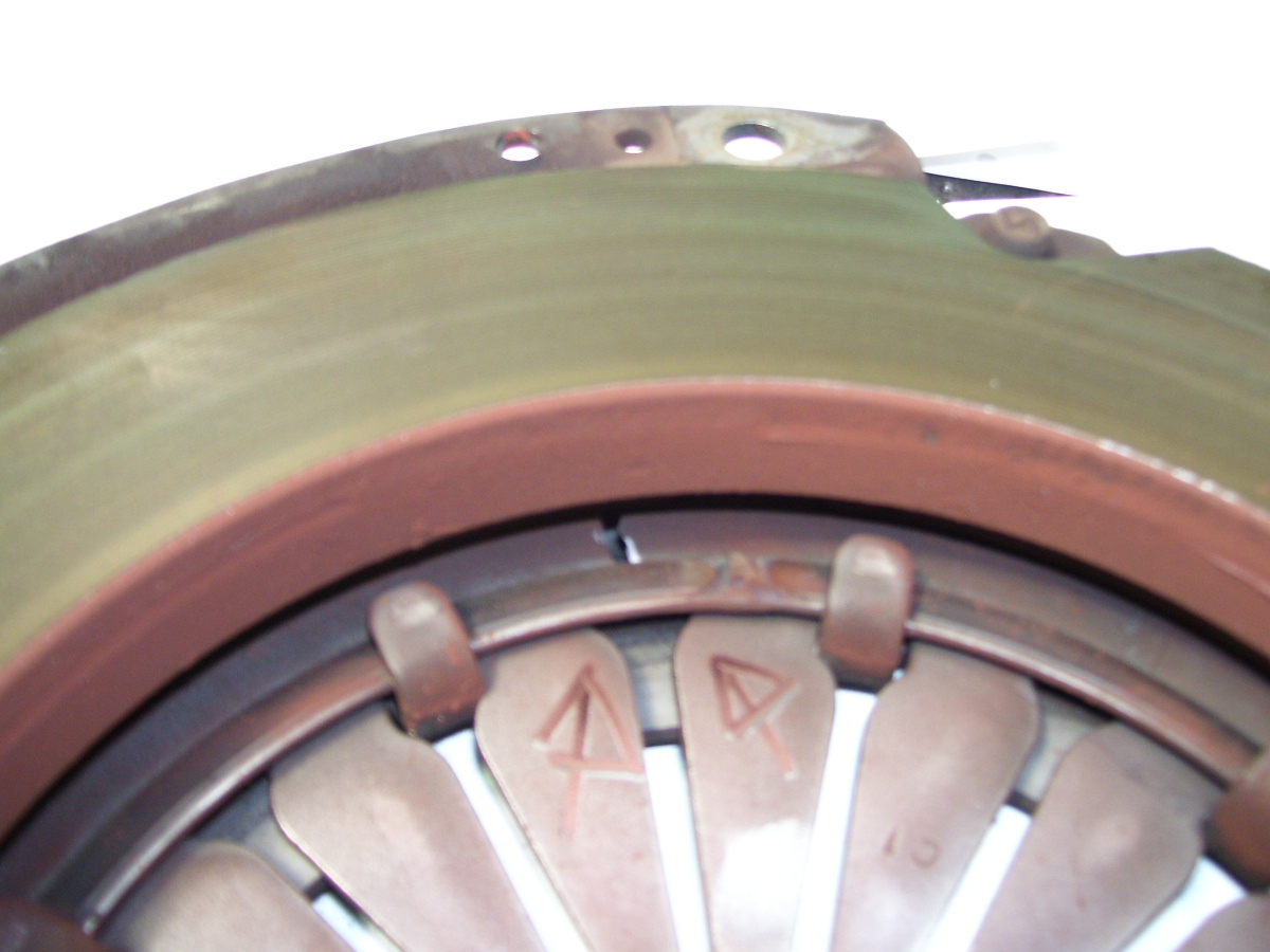 Broken Clutch Pressure Plate
