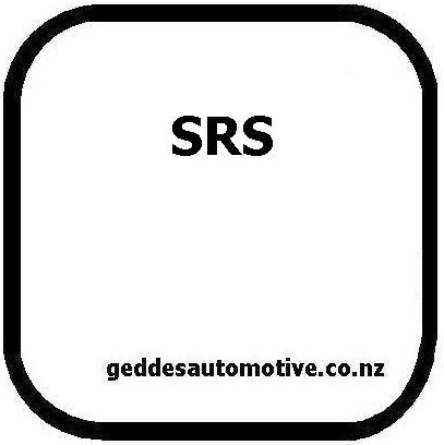 SRS dash warning light diagnosed & repaired