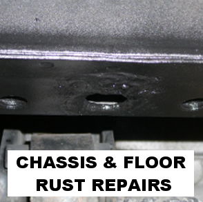 CHASSIS RUST REPAIRED