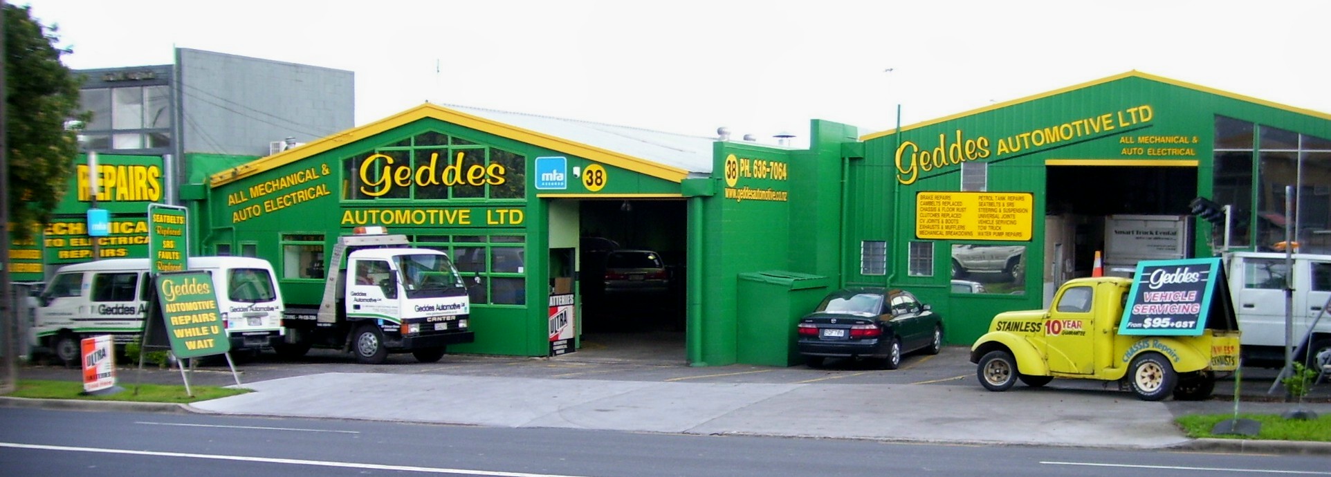 GEDDES AUTOMOTIVE AUTO ELECTRICIANS FOR VOLVO A1 A3 A4